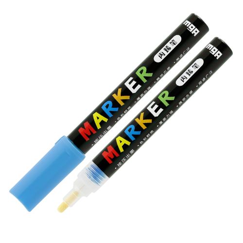 M&G Acrylic Marker 2mm akril jelölő - Azúrkék S603