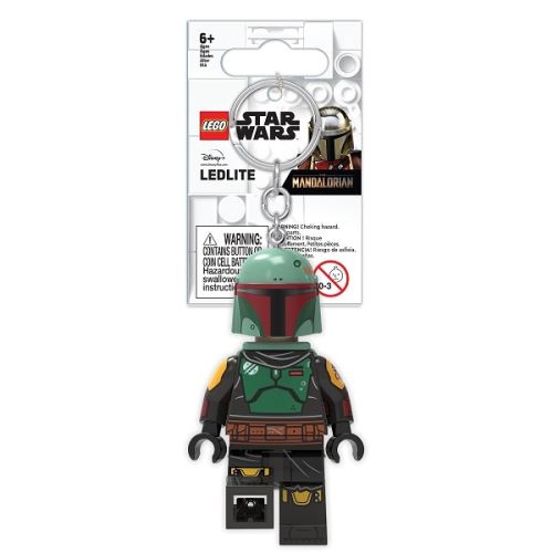 LEGO Star Wars Boba Fett - kulcstartó LED fényekkel