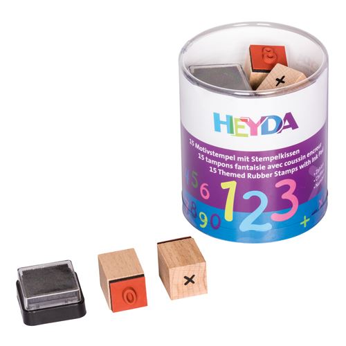 Fabélyegek dobozban - 15 db Matematika + párna