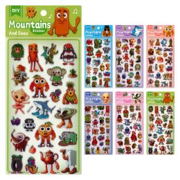 Samolepky Animals 11x24 cm (mix dizajnov /cena 1 bal)