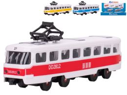 Električka 17cm na zotrvačník 3farby v 12ks v DBX