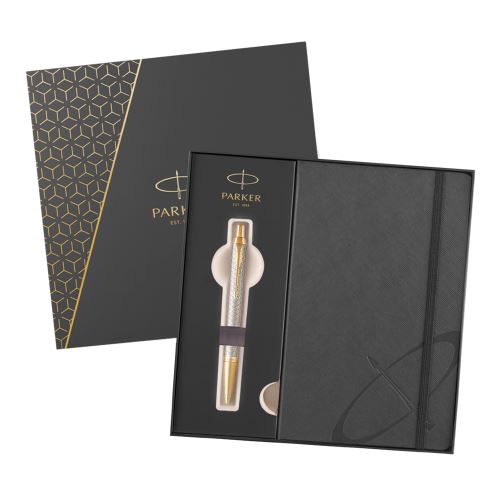 Parker IM Brushed Metal GT rollertollak és golyóstoll készlet