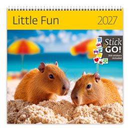 Nástenný kalendár 2027 Little Fun