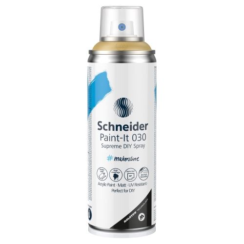 Akrylový sprej Schneider Paint-It 030 - zlatý