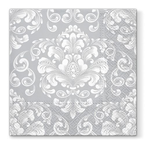 Obrúsky PAW L 33x33cm Beautiful Moments Silver