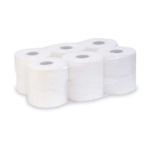 Toaletpapír Jumbo, 2-rétegű/19" , 12db/csomag