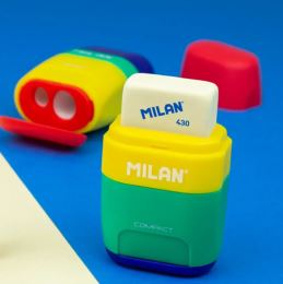 Radír  + Hegyező  MILAN Compact mix (1)