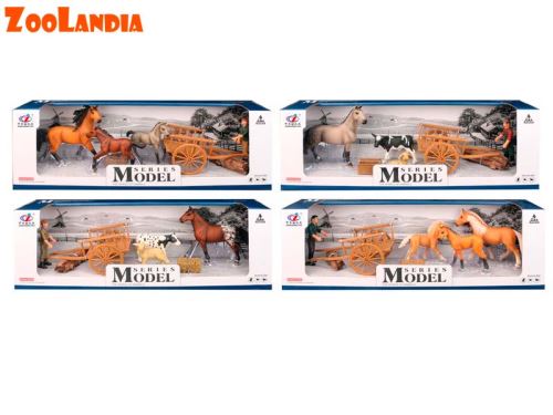 Zoolandia ló kiegészítőkkel 4 féle dobozban