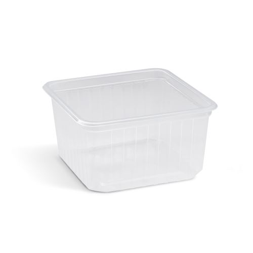 Tub (PP) Quadroboxx átlátszó 115 x 115 x 61 mm 500ml [50 db]