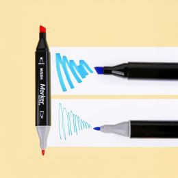 Fixy M&G Marker obojstranné, sada 40 ks v taške 5 (4)