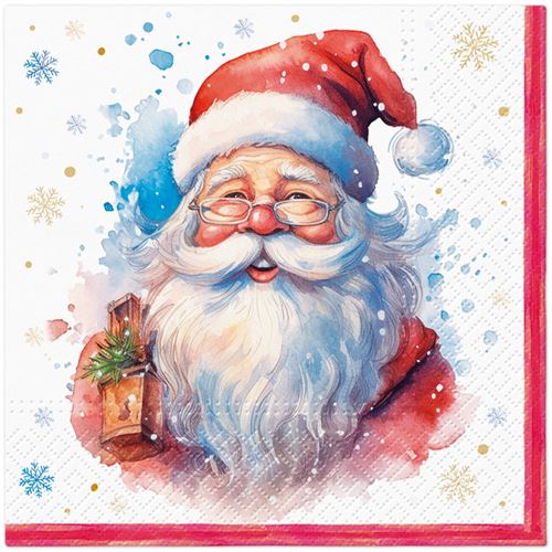 Szalvéta TaT 33x33cm Portrait Of Santa Claus