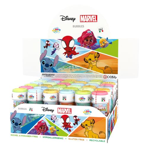 Buborékfújó DULCOP 60 ml, Disney /Marvel mix
