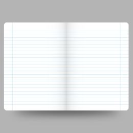 Notebook A5, vonalas 544, 40 lap, Soft Touch