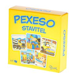 Pexeso Építők 64 db dobozban (2)