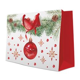 PAW Jingle Bells ajándéktáska, maxi 54x16x44 cm