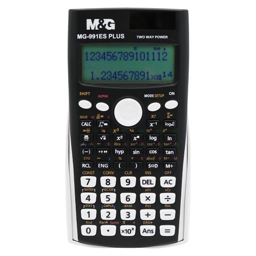M&G MG-991ES-PLUS tudományos számológép, 417 funkcióval (12 karakter, 2 sor) (4)