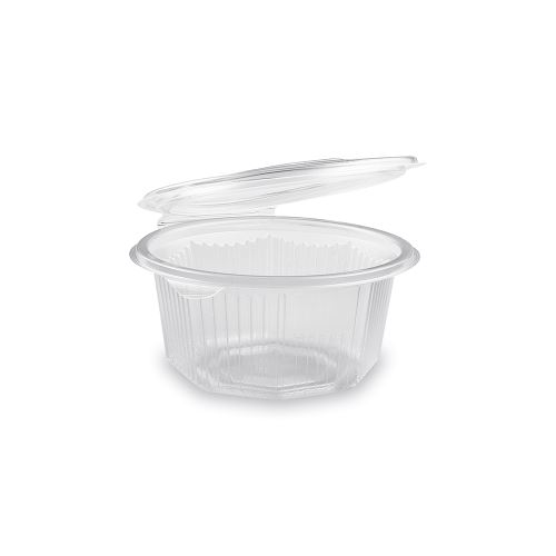 Egybefedeles tál hatszögletű 500 ml, 50 db