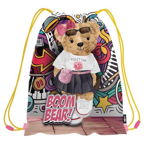 JUNIOR S9 nyomtatott szalvétás táska - Boom Bear