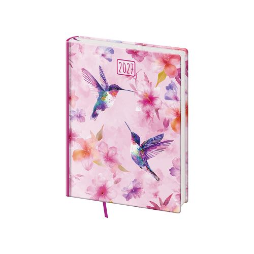 Diár 2027 týždenný B6 Vario Lyra - Colibri