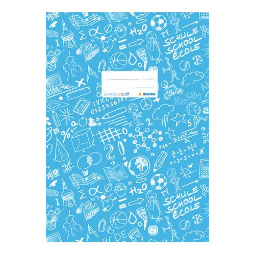 Borító notebook Schooldoo A5 kék / 1db
