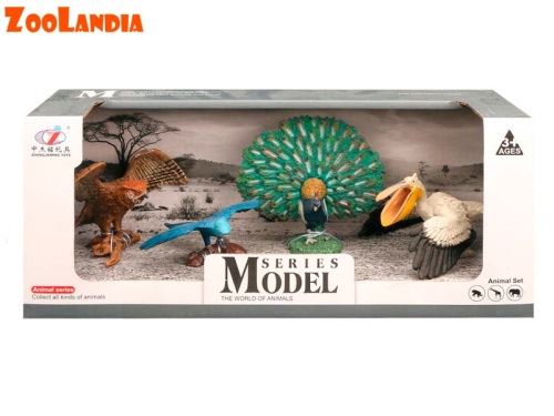 Zoolandia madaras készlet dobozban