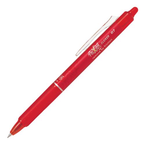 PILOT Frixion Ball Clicker 0,7 mm, červený