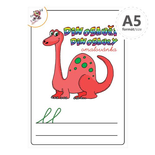 Kifestő A5 Dinoszauruszok