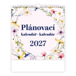 Nástenný kalendár 2027 Plánovací kalendár