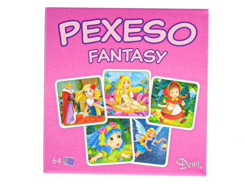 Pexeso Fantasy 64 db dobozban