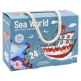 Gyermek puzzle 44 x 31 cm (24 darab) - Sea World (1)