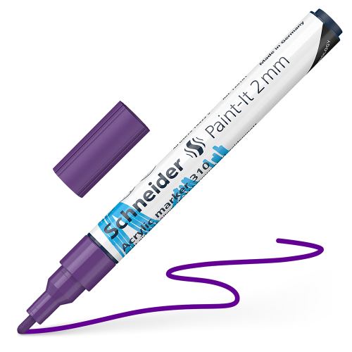 Schneider Paint-It 310 akril filctoll 2mm - lila