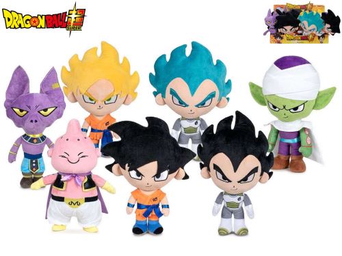 Dragon Ball Super plyšové postavy 22cm 7druhov 0m+ 12ks v DBX