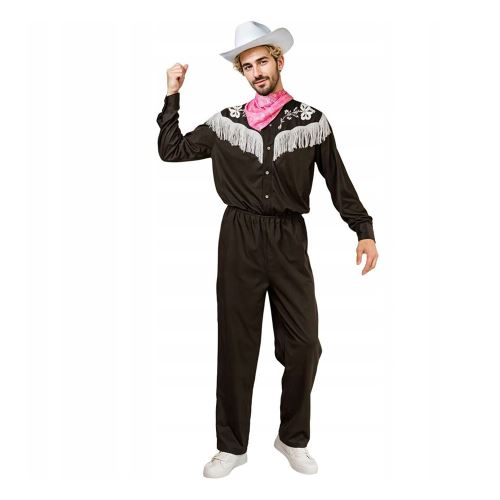 Cowboy jelmez (ing, nadrág, kalap, sál), 52-es méret (1)