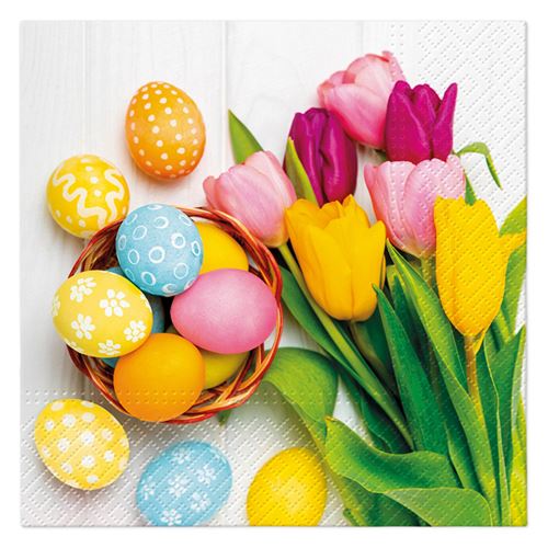 Obrúsky TaT 33x33cm Easter Bloom