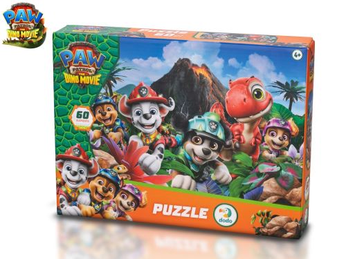 Paw Patrol: The Dino Movie puzzle 32x23cm 60dielikov v krabičke