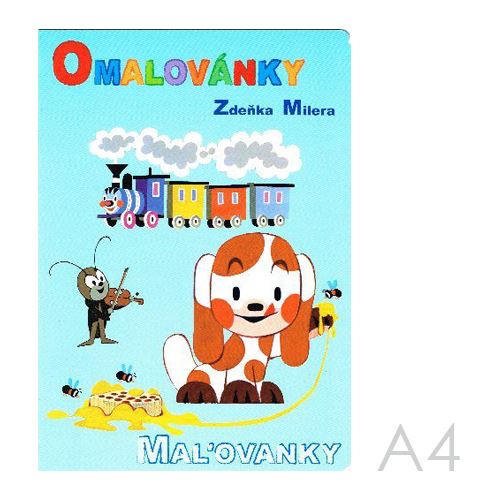 Omaľovanka Z. Millera A4