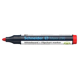 Schneider Maxx 290 fehér tábla filctoll - piros