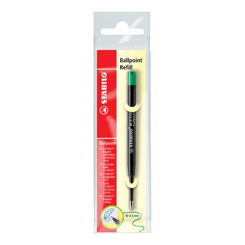 STABILO Ballpoint Refill feltöltőanyag - zöld