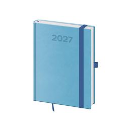 2027-es napló, B6-os méret, Print Pop – világoskék