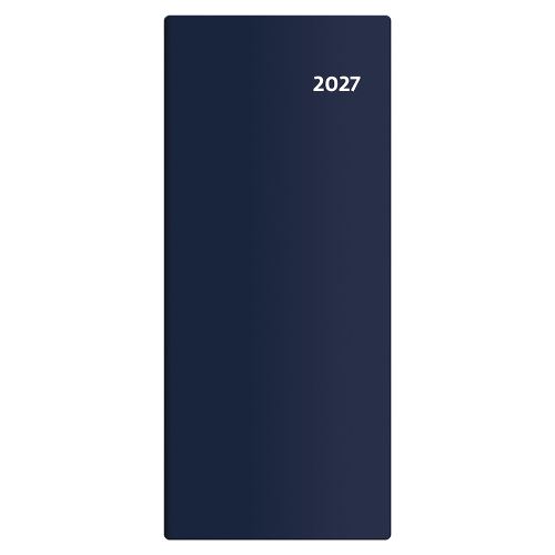 2027-es zsebnapló – Torino havi – kék