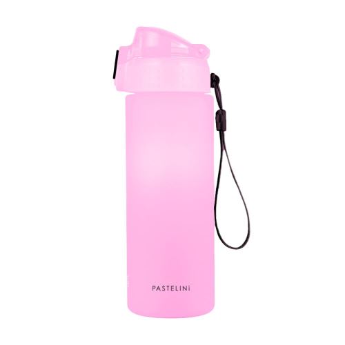 Palack OXY CLiCK 600 ml PASTELINI - rózsaszín