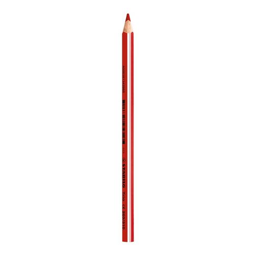 Háromszög alakú durva színű ceruza STABILO TRIO piros (30492)
