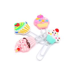 Díszcsat / könyvjelző „Cake” 7 cm (4 db-os készlet) (1)