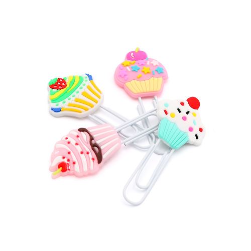Díszcsat / könyvjelző „Cake” 7 cm (4 db-os készlet) (1)