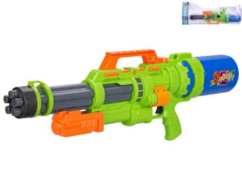 Vodná pištoľ 68cm s pumpou zelená v sáčku