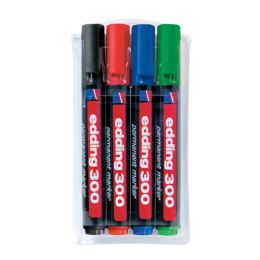 Marker Edding 300 készlet 4 db