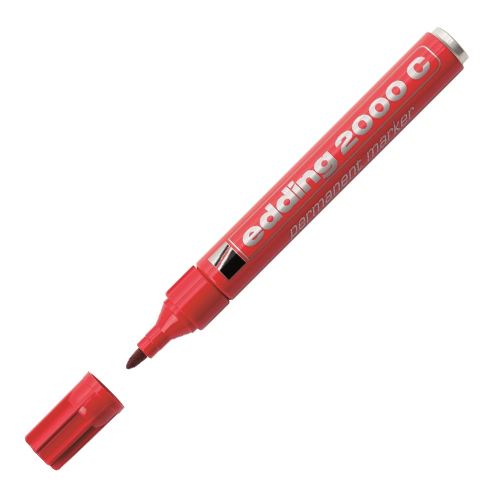 Marker Edding 2000C piros