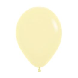 Lufi Pastel 25 cm, krémszín /100 db/