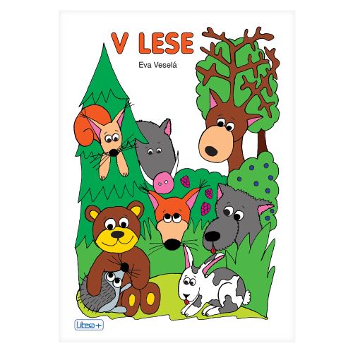 A5-es Litera kifestőkönyv – Az erdőben
