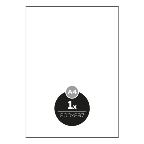 Top Stick etikettek A4/100 db, 200 x 297 mm - 1 etikett, fehér
